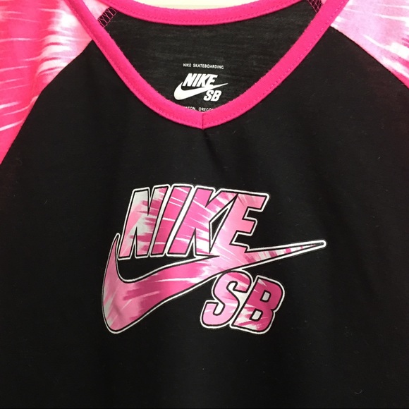 Nike SB Tie-Dye Raglan Girls' T-Shirt - Picture 4 of 6